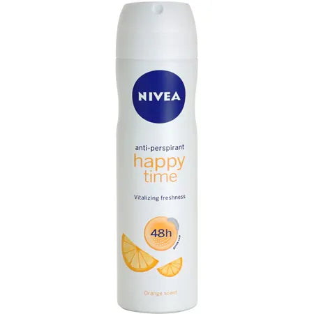 Nivea Deodorant Antiperspirant Spray Happy Time 48 Hours Spray For Women 150ml by Pasteur Pharmacy
