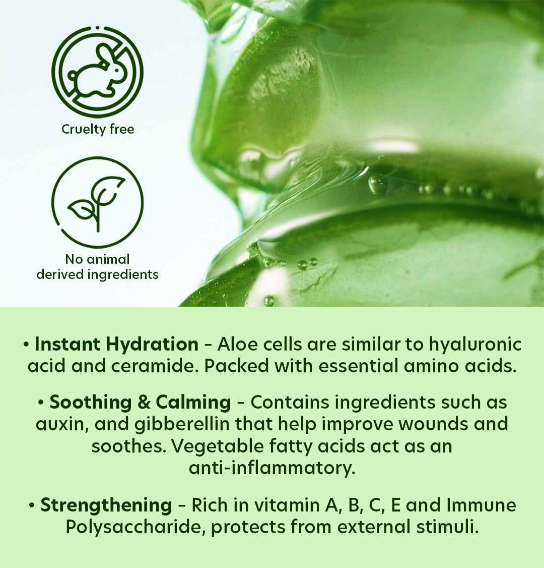 Nature Republic Mild &amp; Moisture Aloe Vera Watery Gel (Tube)