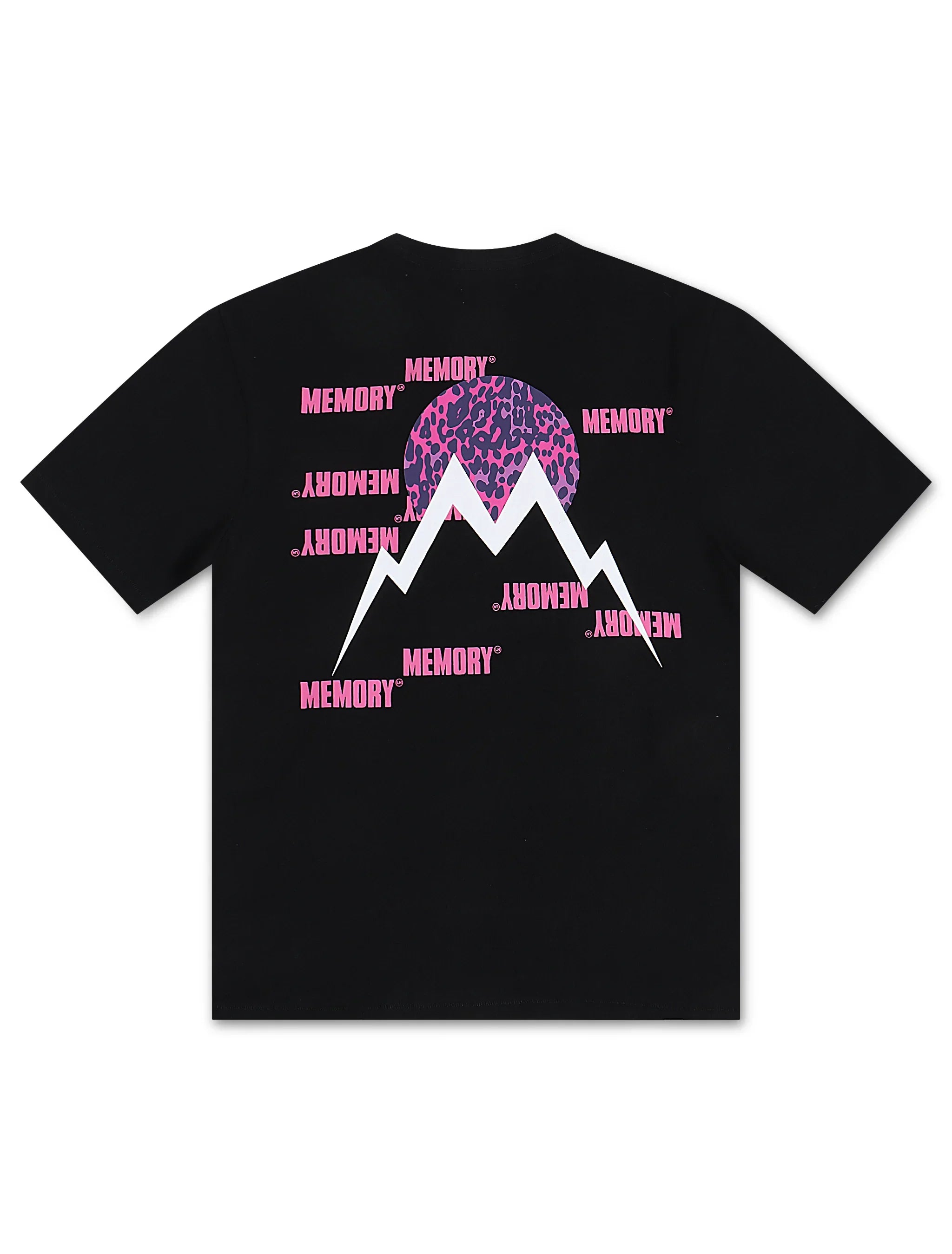 Memory Lane Scatter Logo Tee - Black by Denim Exchange