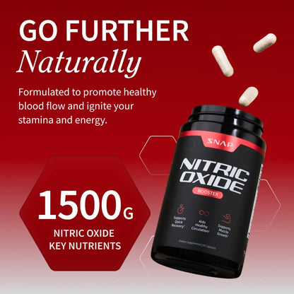 Nitric Oxide Booster (90ct) by Snap Supplements