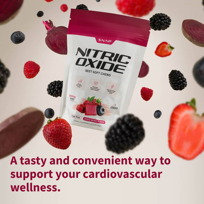Nitric Oxide Beet Soft Chews - Buy 2, Get 1 Free! - DestGlow