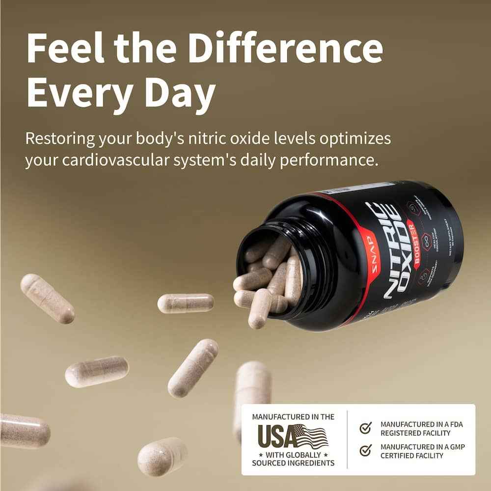 Nitric Oxide Booster - Buy 3, Get 2 FREE!