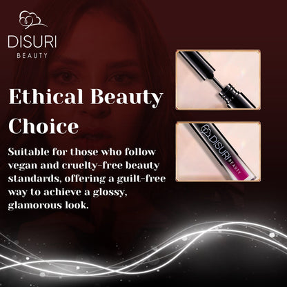DISURI Beauty Glossy Blast Lip Gloss - Real Love (M42)