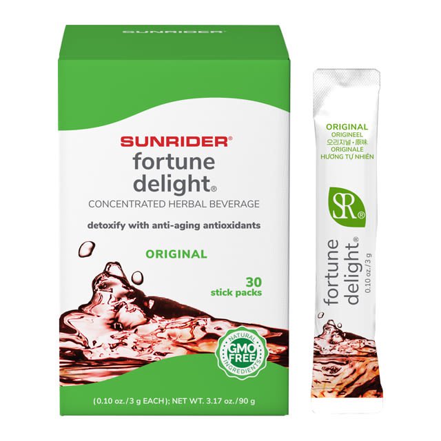 NOW AVAILABLE Fortune Delight 10 Pack (3g/ea) - Natural Herbal Tea by Sunrider by Herb&