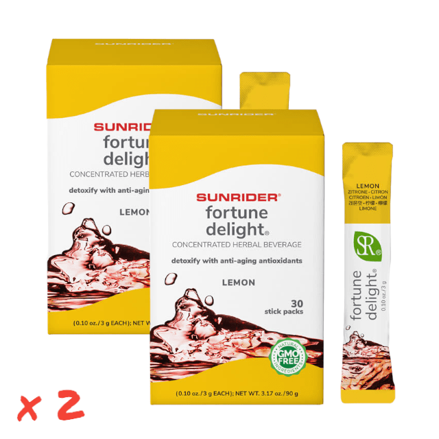 NOW AVAILABLE Fortune Delight Natural Instant Herbal Tea by Sunrider