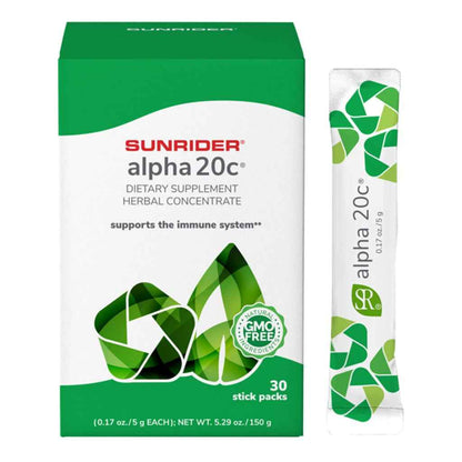 NOW AVAILABLE Alpha 20C Powder | Immune System Supplement by Sunrider