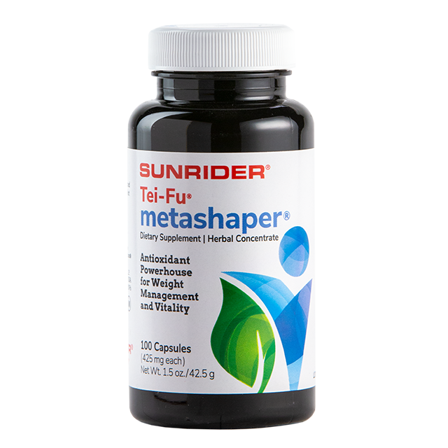 NOW AVAILABLE Tei-Fu MetaShaper with Resveratrol | Weight Management Herbal Supplement by Sunrider