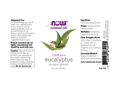 Eucalyptus Essential Oil by Country Life Natural Foods