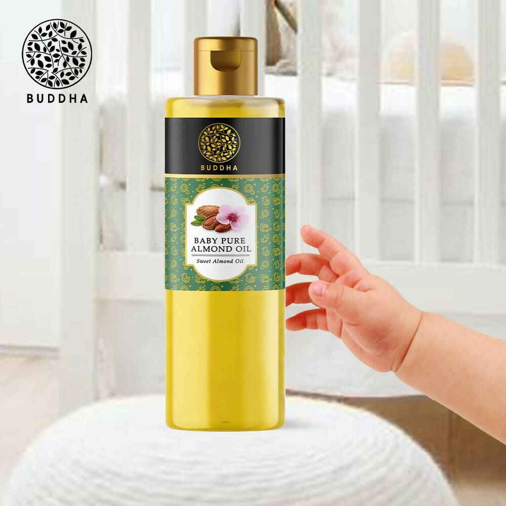 Buddha Natural Baby Almond Oil Extra Virgin Wood Pressed