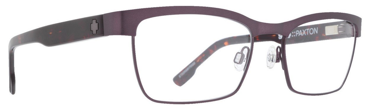 Spy Paxton Matte Amethystdark Tort - 51 Eyeglasses by ModaFrames