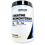Nutricost Creatine Monohydrate Powder 5g – 1LB Unflavored
