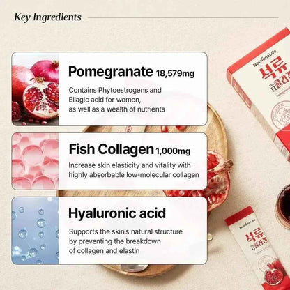 [Bundle] Pomegranate The Collagen Jelly, 14 sticks x 3box