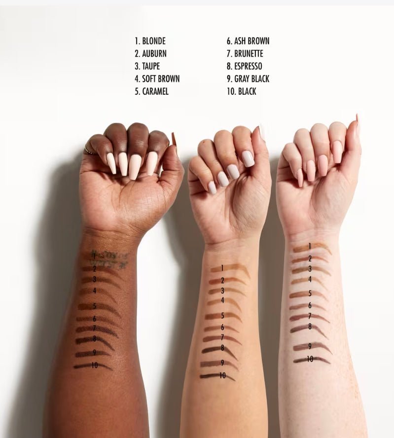 NYX Professional Makeup Lift and Snatch Brow Tint Pen, Gray Black - DestGlow