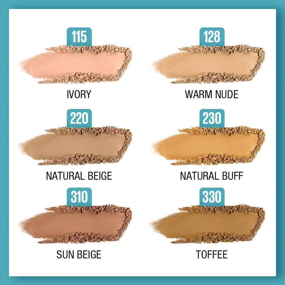 Maybelline New York Fit Me 12Hr Oil Control Compact, 115 Ivory (8 Gm)