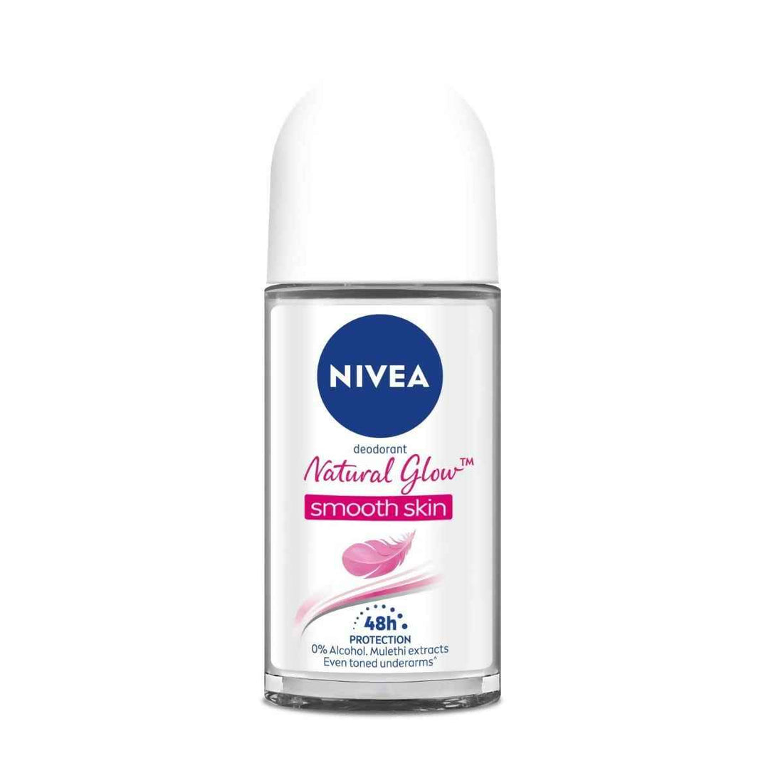 Nivea Natural Glow Smooth Skin Deodorant Roll On For Women