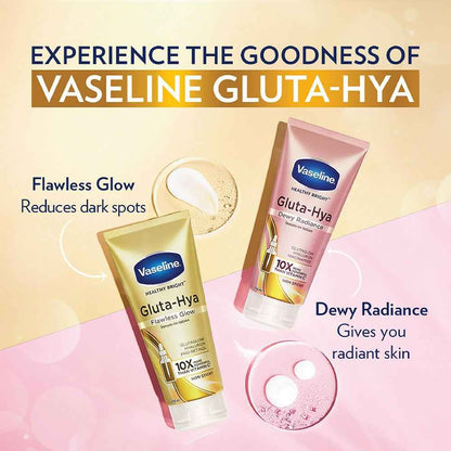 Vaseline Gluta Hya Serum-in-Lotion - Dewy Radiance, Overnight Radiance &amp; Flawless Glow Combo