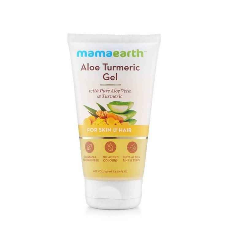Mamaearth Aloe Turmeric Gel For Skin &amp; Hair