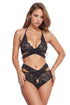 Lace Wrap Around Bra Set