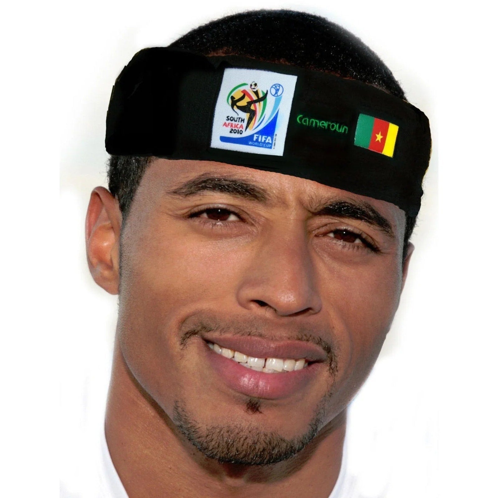 Cameroon World Cup Soccer Headband 50-Count Case Pack – Official FIFA Licensed Retro Fan Gear