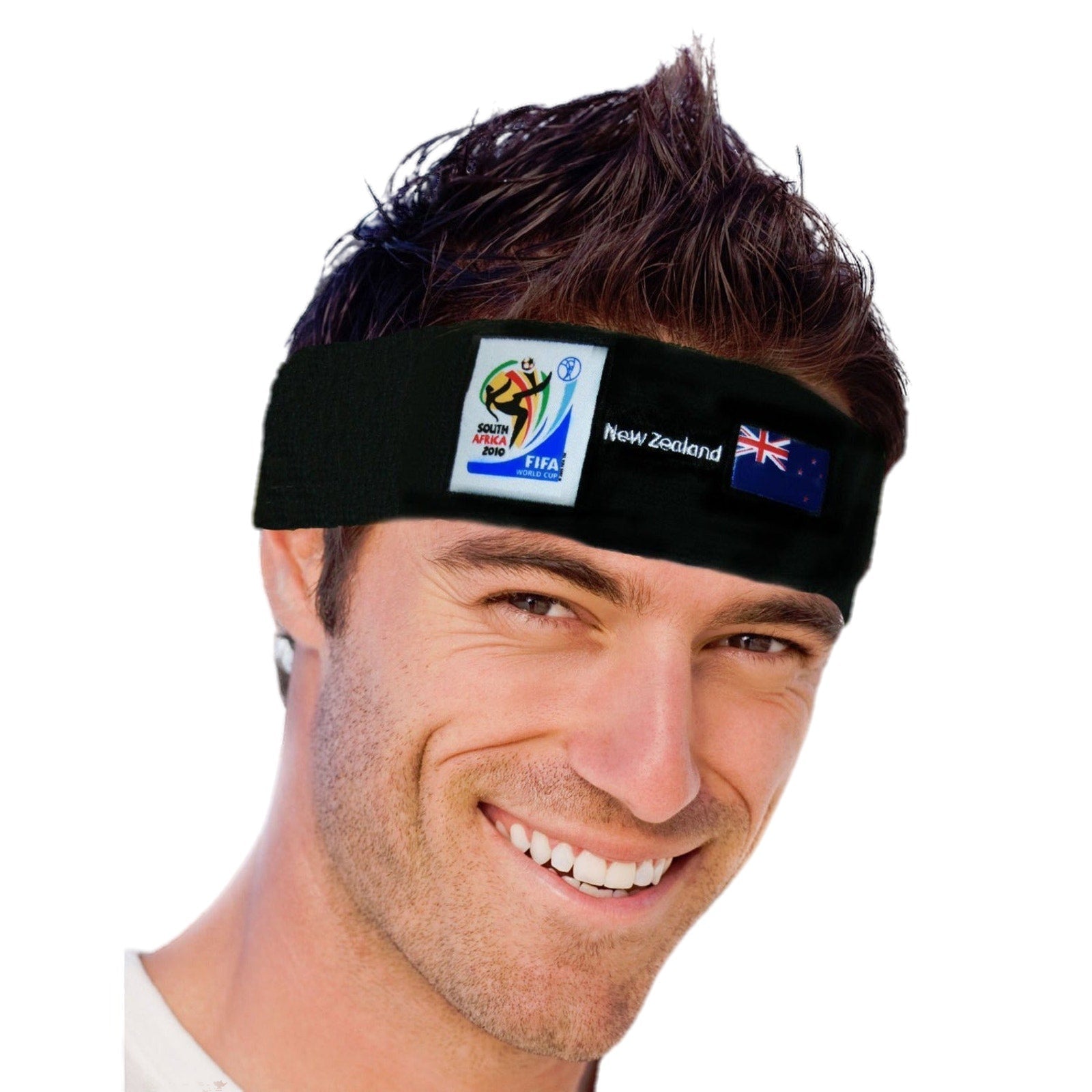 New Zealand World Cup Soccer Headband 50-Count Case Pack – Official FIFA Licensed Retro Fan Gear