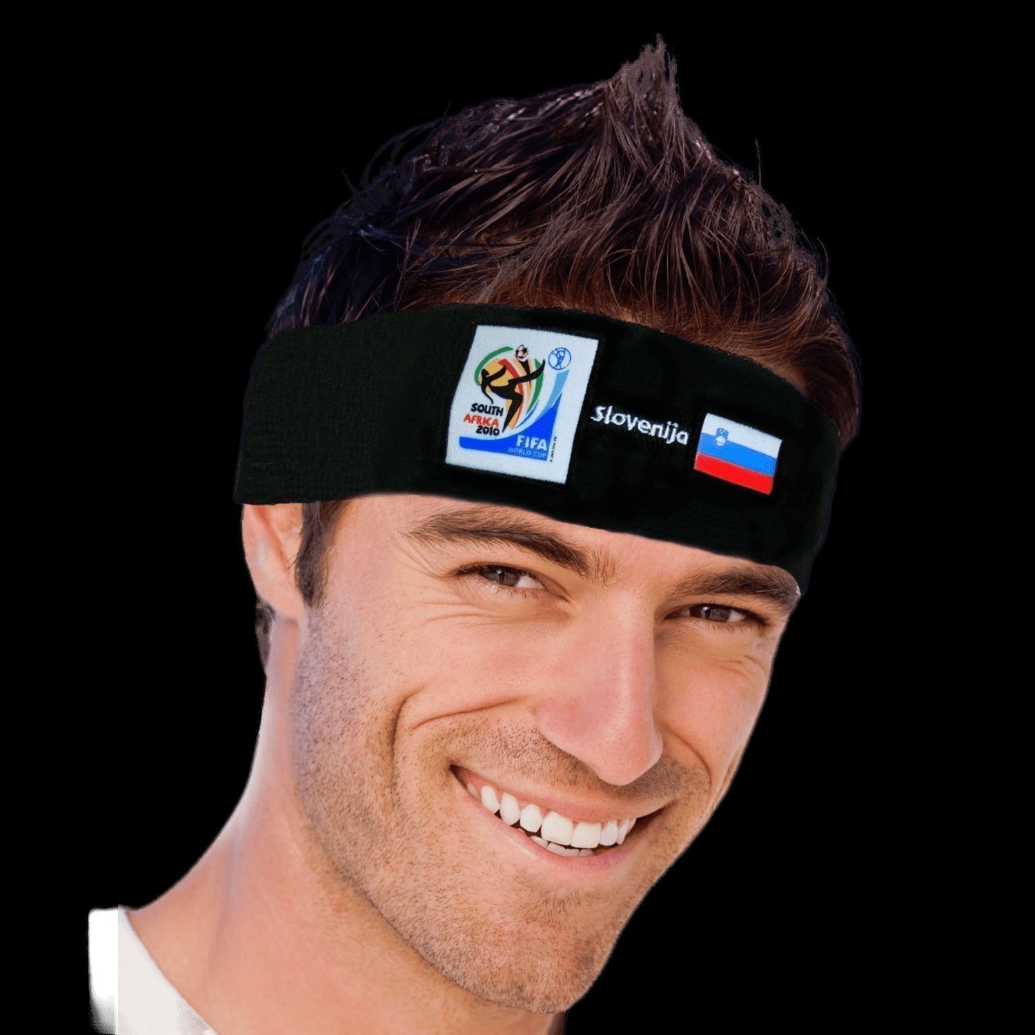 Slovenia World Cup Soccer Headband 50-Count Case Pack – Official FIFA Licensed Retro Fan Gear
