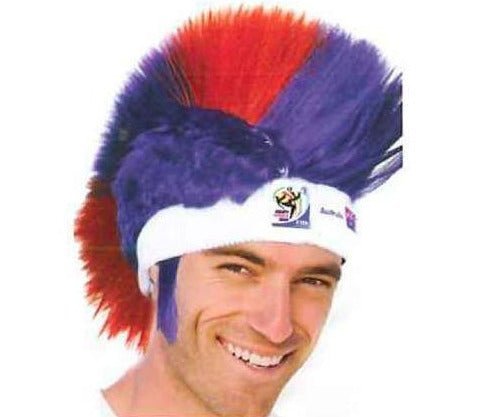 Australia World Cup Soccer Mohawk Wig 25-Count Case Pack – Official FIFA Licensed Retro Fan Gear