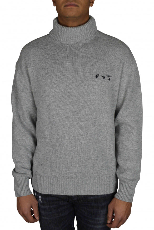 Off-White Men Turtleneck Sweater by Luosophy