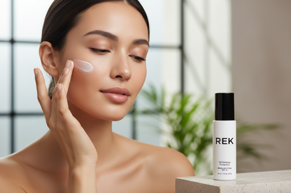 Oil Defense Protection – Oil-Free Hydrating SPF Moisturizer | REK Cosmetics by REK Cosmetics