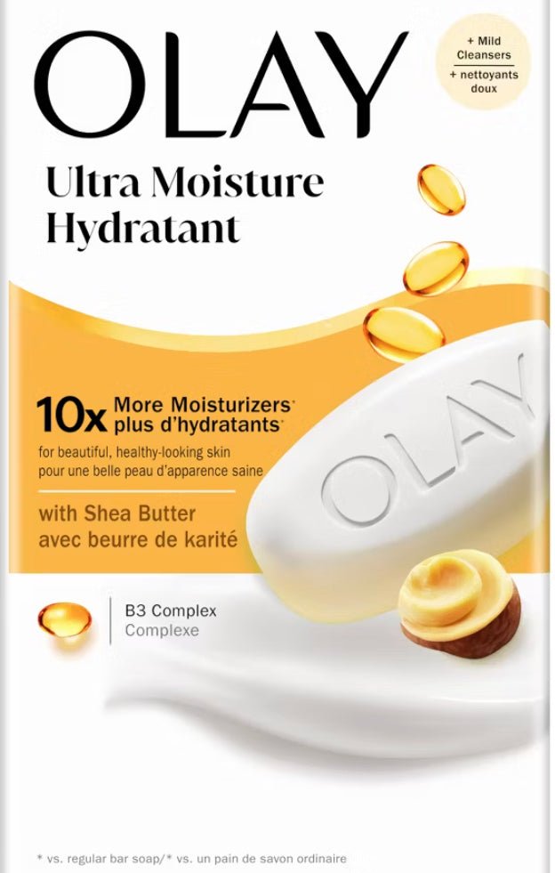 Olay Moisture Outlast Ultra Moisture Shea Butter Beauty Bar, 3.17 oz 