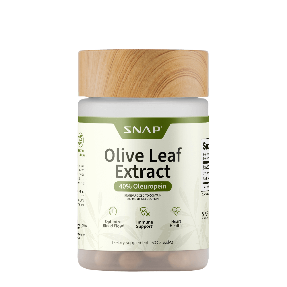High-Potency Olive Leaf Extract Oleuropein by Snap Supplements
