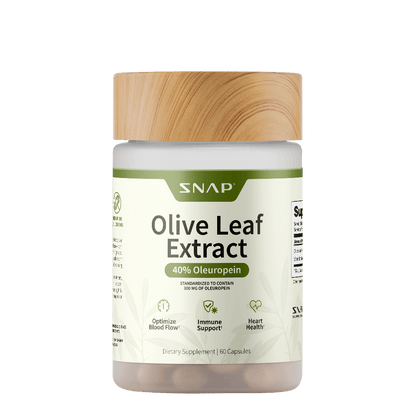 High-Potency Olive Leaf Extract Oleuropein by Snap Supplements