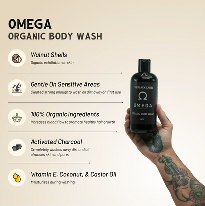 Omega Body Wash by Johnny Slicks