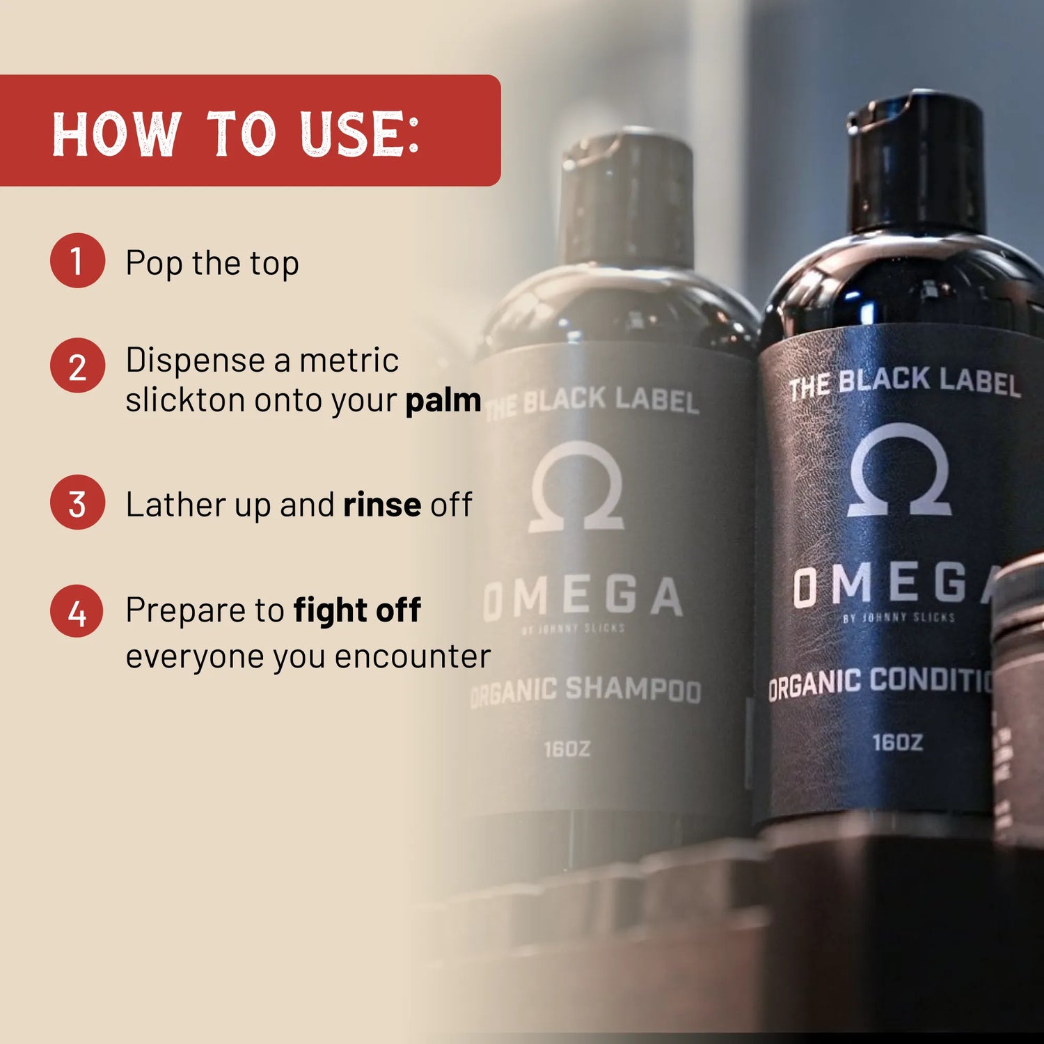 Omega Body Wash by Johnny Slicks