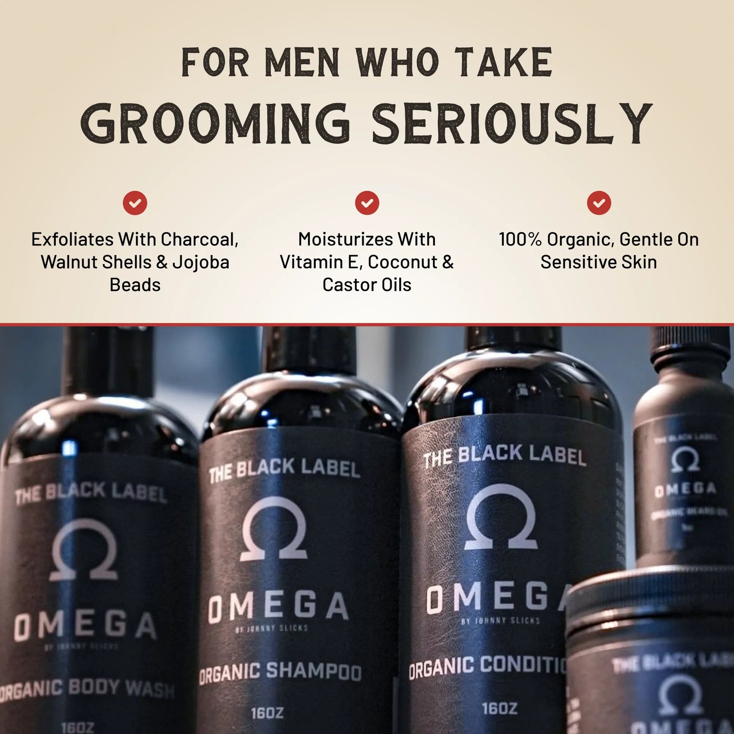Omega Body Wash by Johnny Slicks