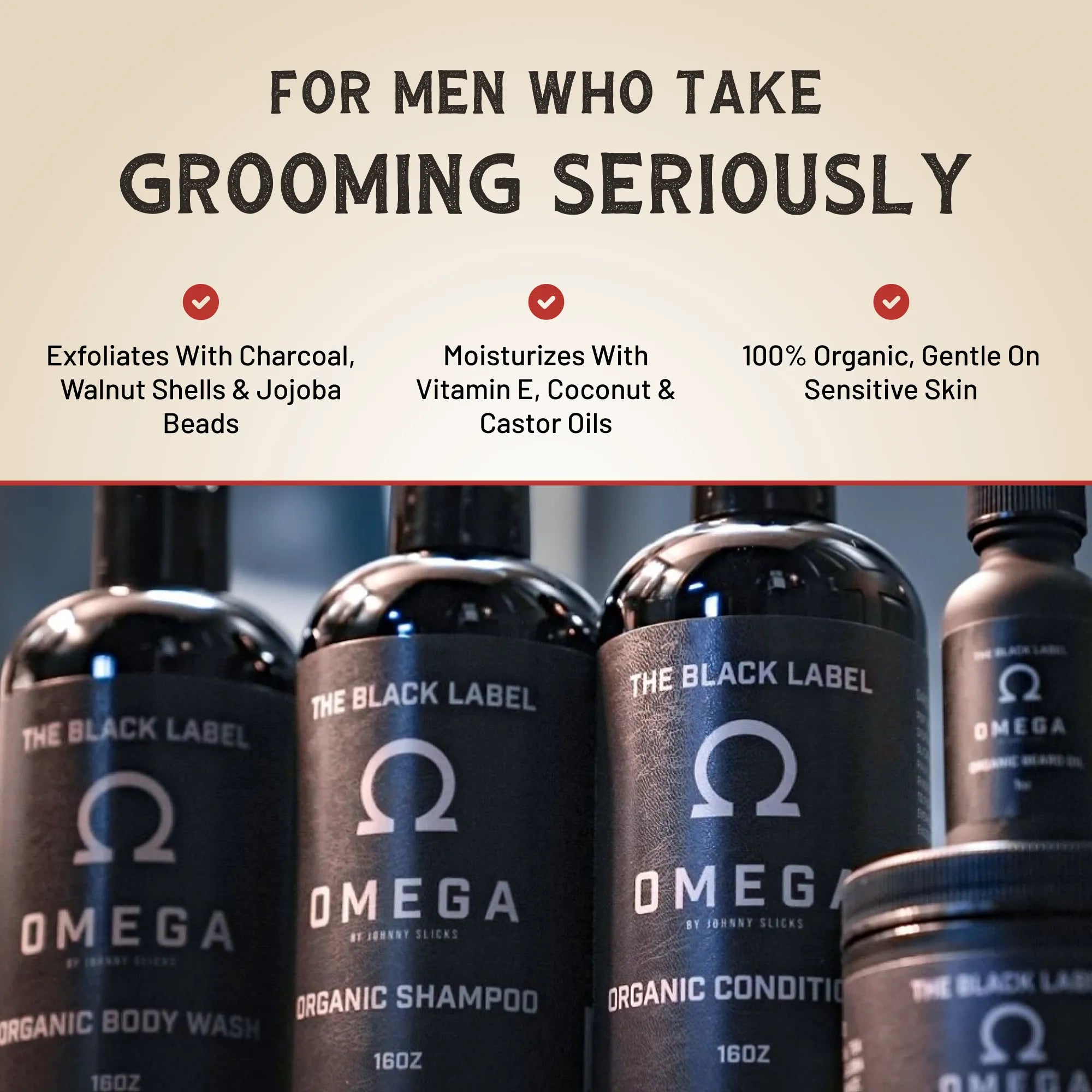 Omega Body Wash by Johnny Slicks