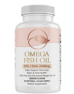 Omega Fish Oil -Omega-3 Fatty Acids by Bellawell