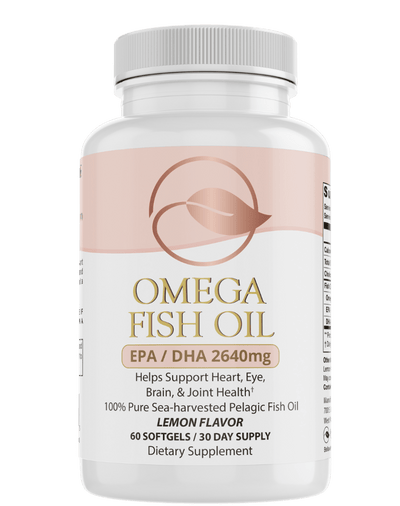 Omega Fish Oil -Omega-3 Fatty Acids by Bellawell