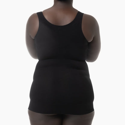Open bust shapewear tank top with flat tummy effect - DestGlow