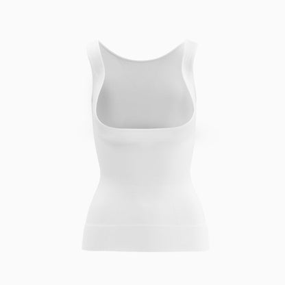 Open bust shapewear tank top with flat tummy effect - DestGlow