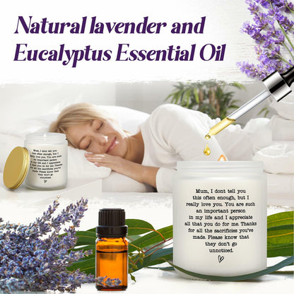 Scented Candles Gift for Mom Grandma Aunt Relaxing Present Thoughtful Gift