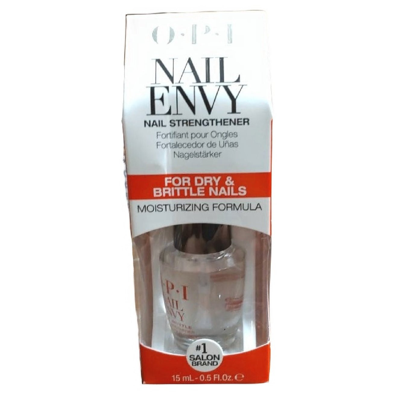 OPI Nail Envy Natural Strengthener Base Coat, Start to Finish, 0.5 oz
