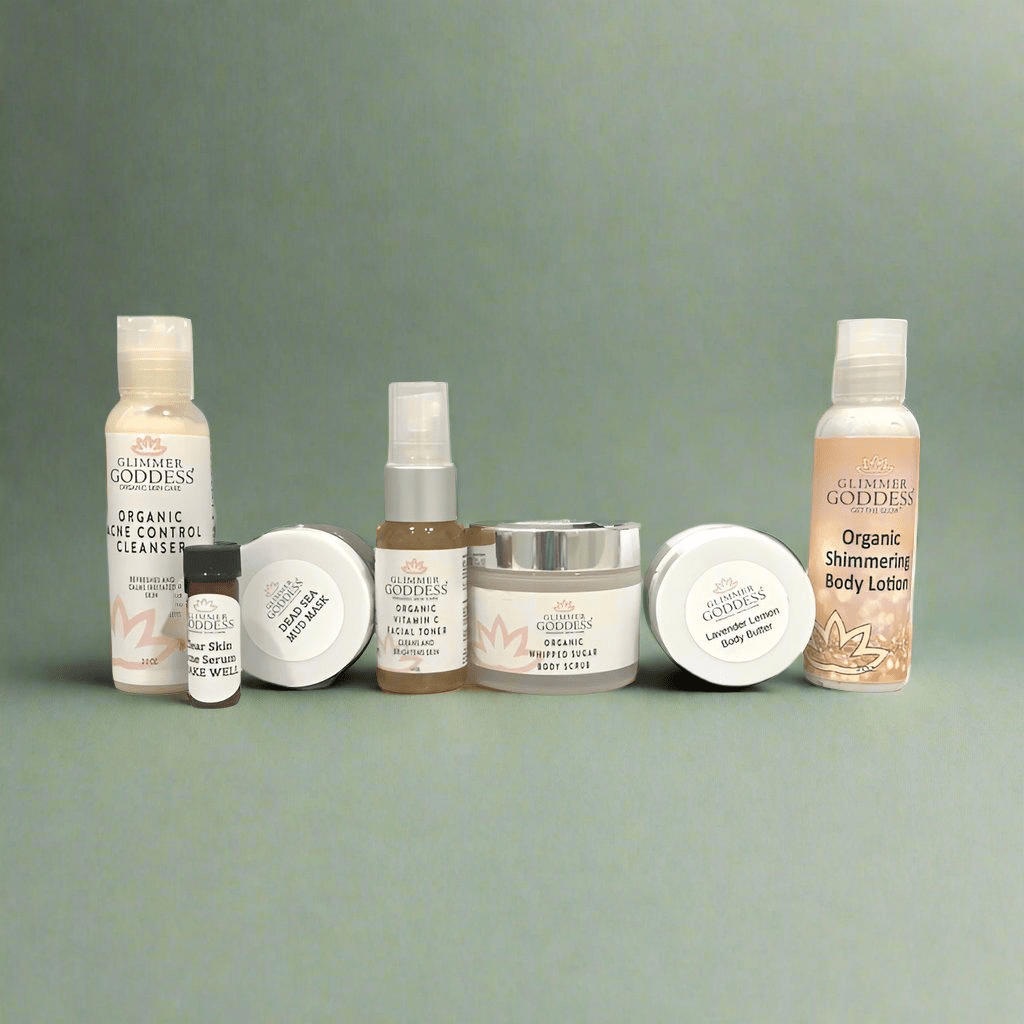Organic Acne Skincare Kit Deluxe Samples - DestGlow