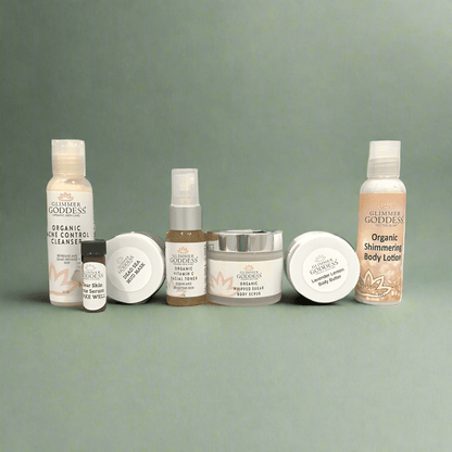 Organic Acne Skincare Kit Deluxe Samples - DestGlow
