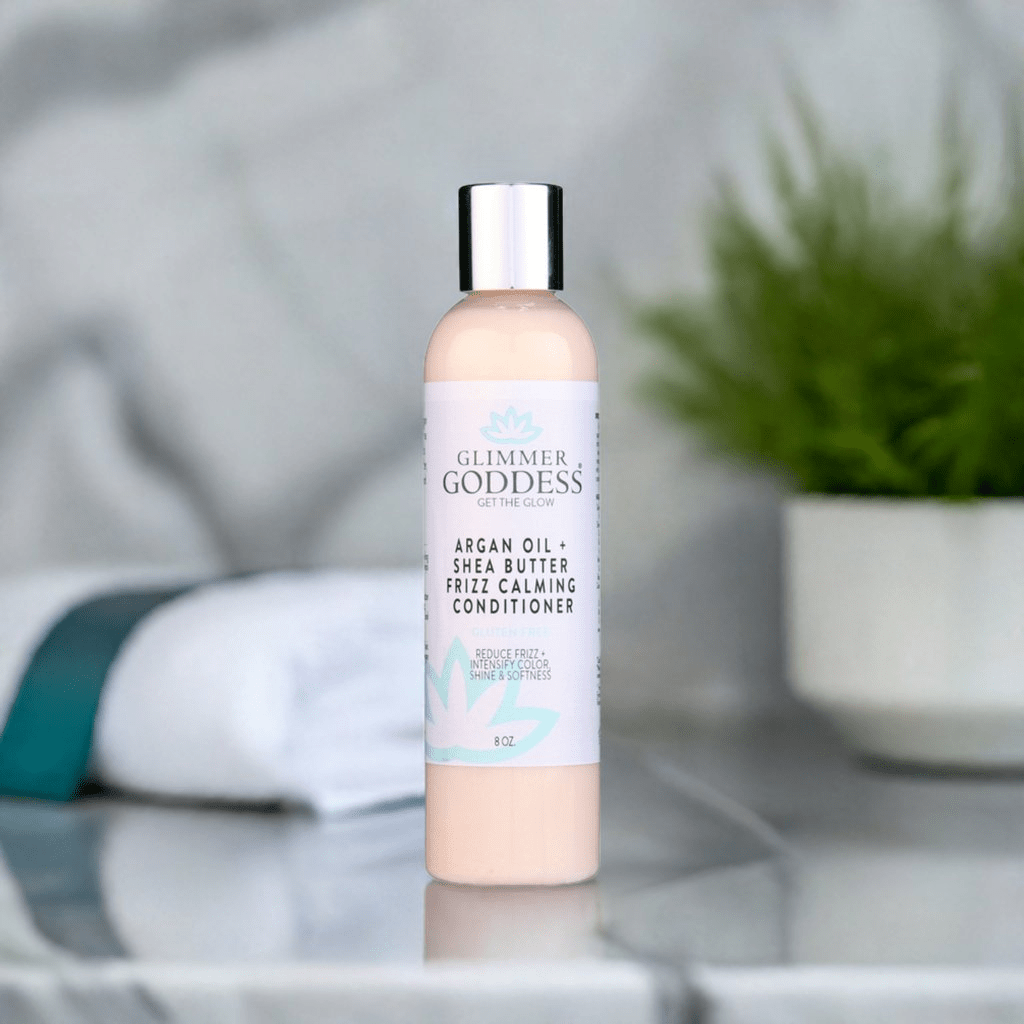 Organic Argan Oil Conditioner with Shea Butter by Glimmer Goddess - DestGlow