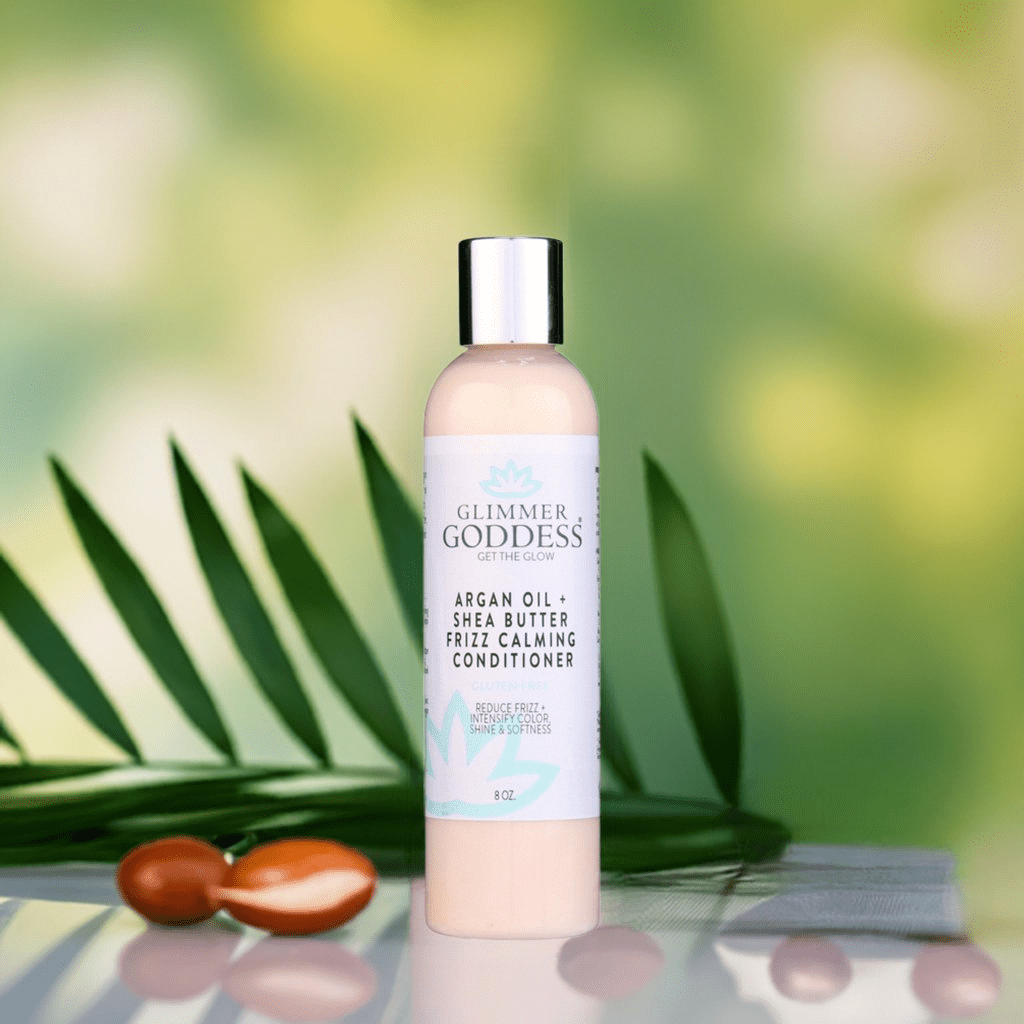 Organic Argan Oil Conditioner with Shea Butter by Glimmer Goddess - DestGlow