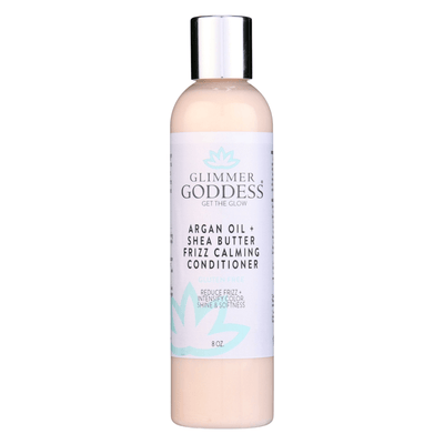 Organic Argan Oil Conditioner with Shea Butter by Glimmer Goddess - hair care