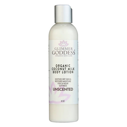 Organic Coconut Milk Body Lotion - Vegan Moisturizer with Virgin Coconut Oil