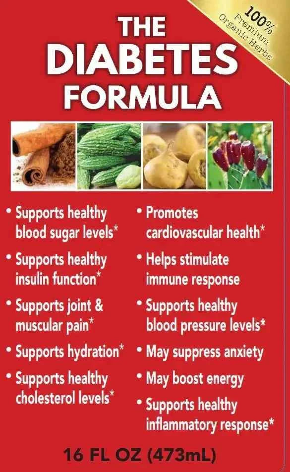 Organic Herbal Diabetes Formula