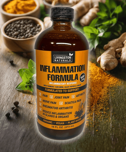 Organic Inflammation Formula by  Livingston Naturals, Natural Herbal Labs