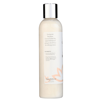 Organic Moisturizing Body Wash with Shea Butter & Coconut Oil by Glimmer Goddess